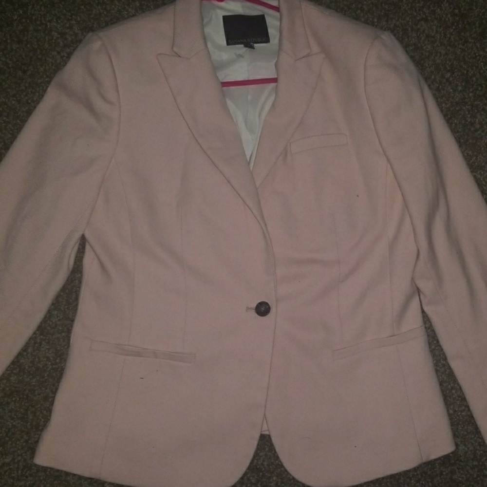 Pink blazer